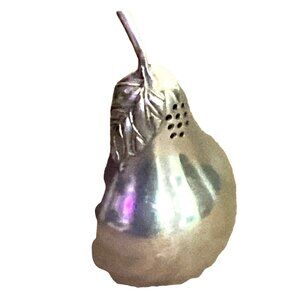 Kirk Pewter Pear Salt Shaker 1.5" x 3" Only Salt Shaker